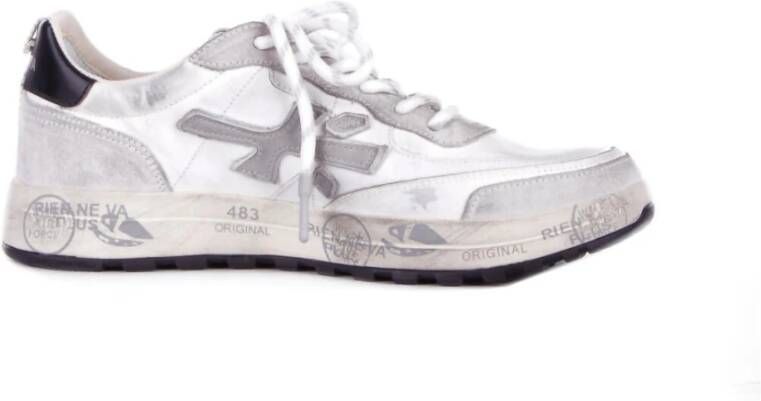 Premiata Witte Sneakers met Logo Detail White Heren