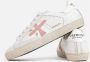 Premiata Witte Sneakers met Roze Details Multicolor Dames - Thumbnail 4