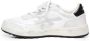 Premiata Witte Sneakers met Suède Inzetstukken White Heren - Thumbnail 4