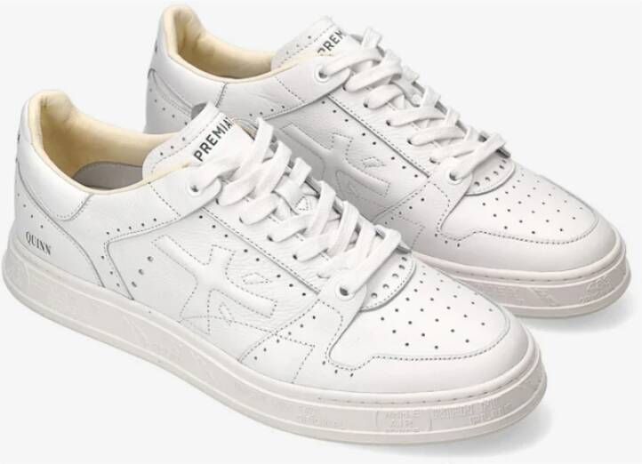 Premiata Witte Sneakers met Uniek Ontwerp White Heren