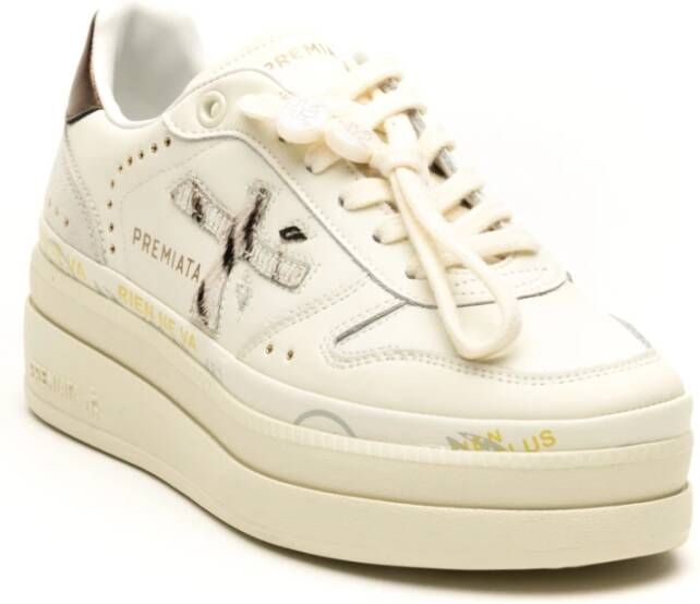 Premiata Witte Sneakers Micol White Dames