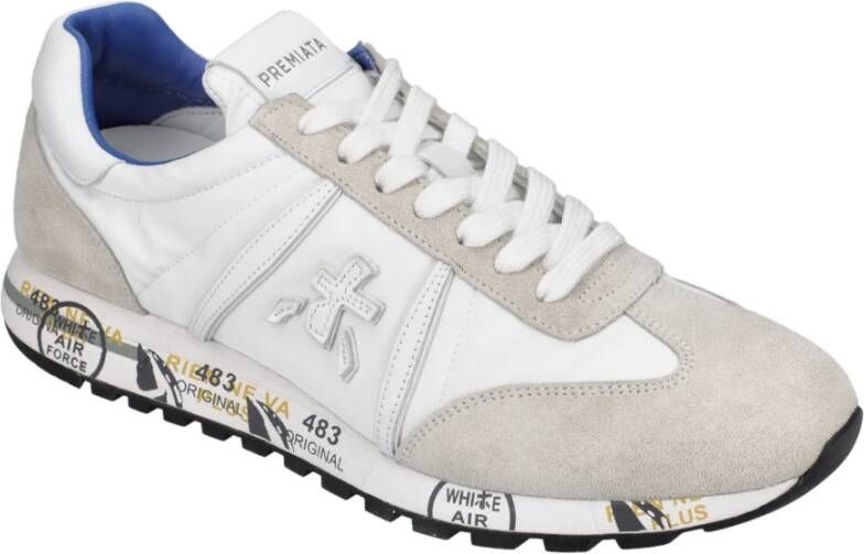 Premiata Witte Sneakers Multicolor Dames