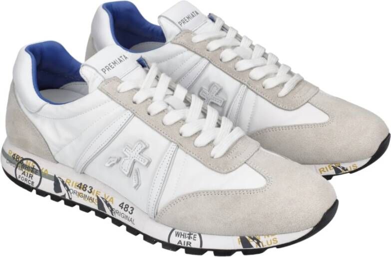 Premiata Witte Sneakers Multicolor Dames