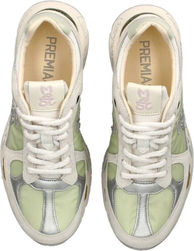 Premiata Witte Sneakers Multicolor Dames