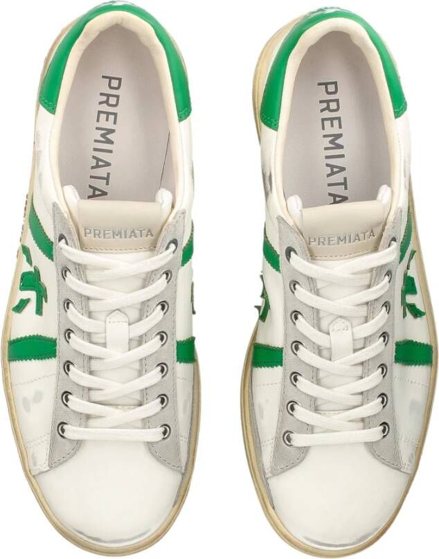 Premiata Witte Sneakers Multicolor Heren