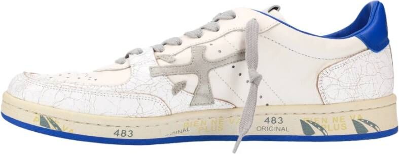 Premiata Witte Sneakers Multicolor Heren