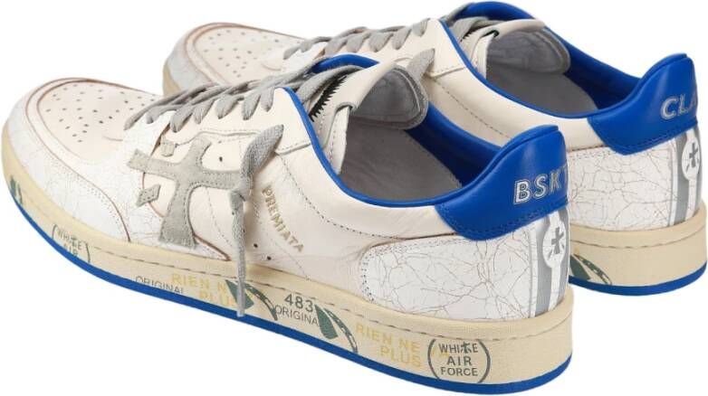 Premiata Witte Sneakers Multicolor Heren