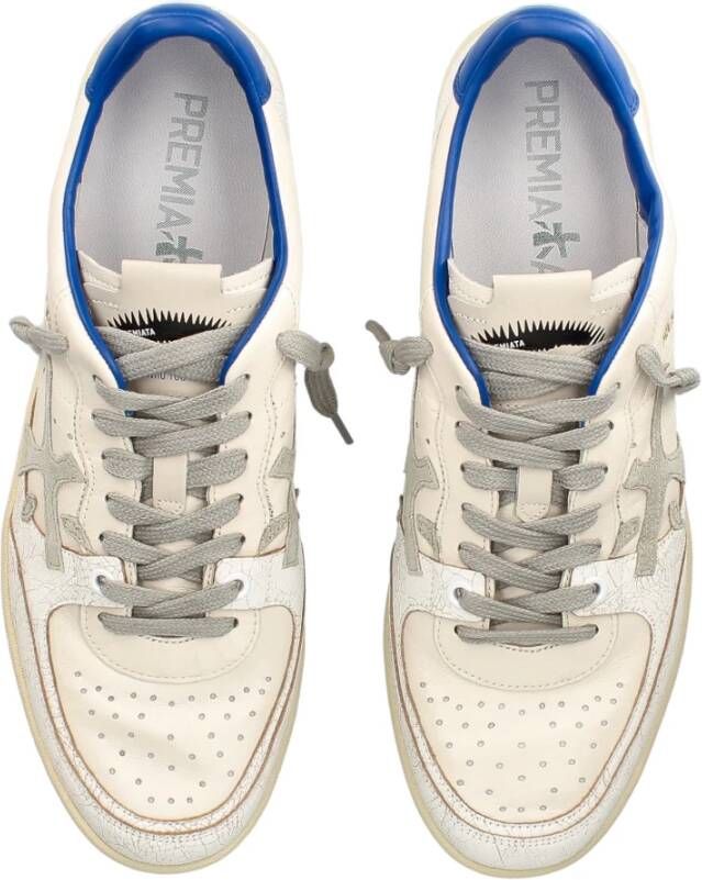 Premiata Witte Sneakers Multicolor Heren