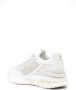 Premiata Witte Sneakers Ronde Neus Logo Patch White Dames - Thumbnail 15