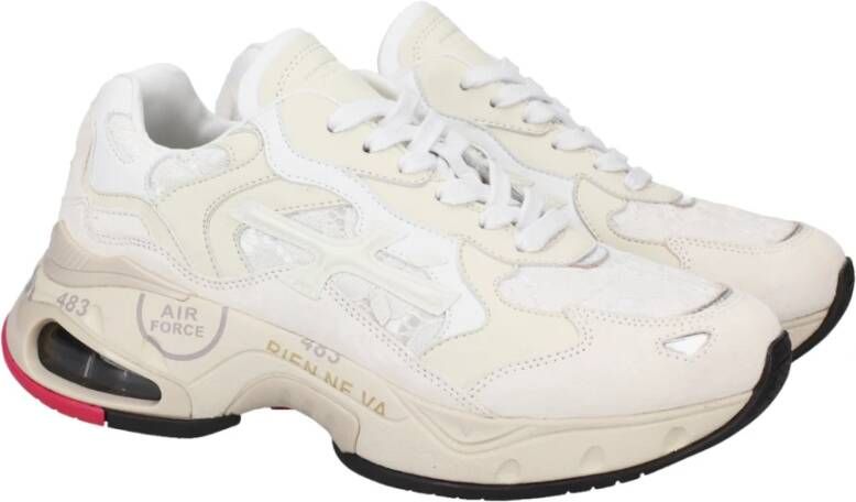 Premiata Witte Sneakers Stijlvol Model White Dames