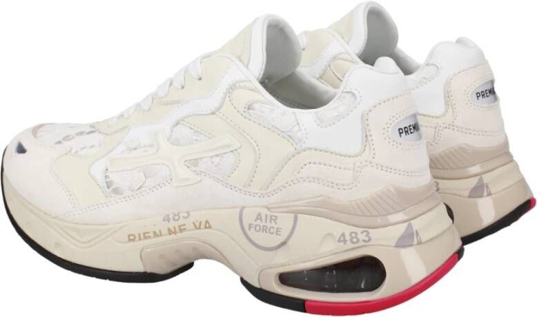 Premiata Witte Sneakers Stijlvol Model White Dames