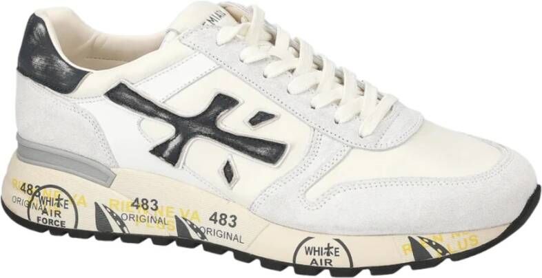 Premiata Witte Sneakers Stijlvol Model White Heren