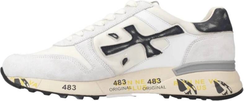 Premiata Witte Sneakers Stijlvol Model White Heren