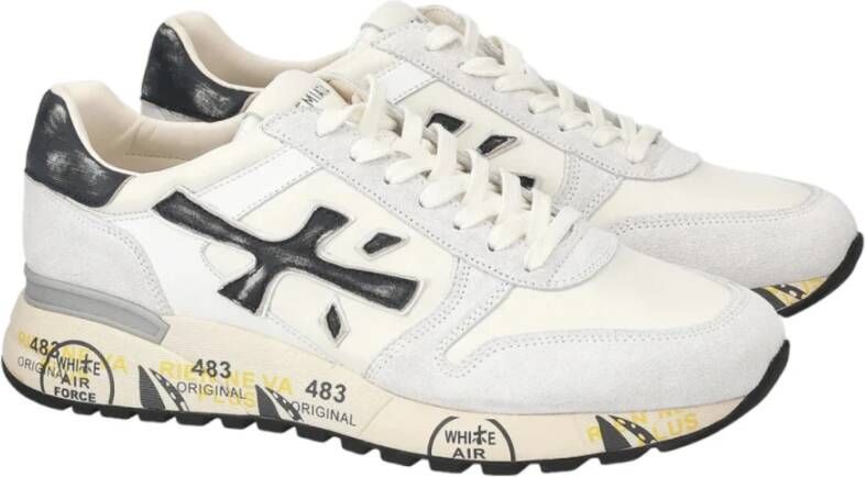 Premiata Witte Sneakers Stijlvol Model White Heren