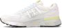 Premiata Witte Sneakers van Suède en Mesh White Heren - Thumbnail 5