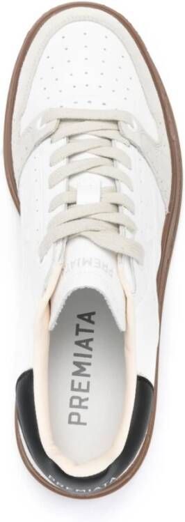 Premiata Witte Sneakers voor Mannen White Heren