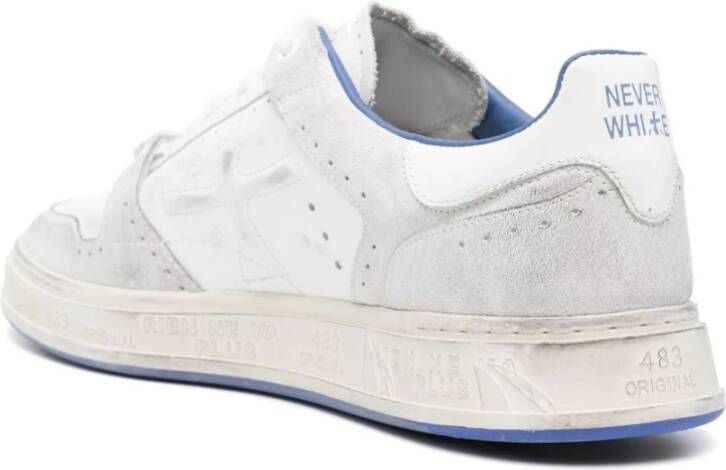 Premiata Witte Sneakers voor Mannen White Heren