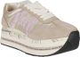 Premiata Witte Sneakers voor Vrouwen Beige Dames - Thumbnail 2