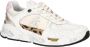 Premiata Suède en stoffen sneakers Multicolor Dames - Thumbnail 6