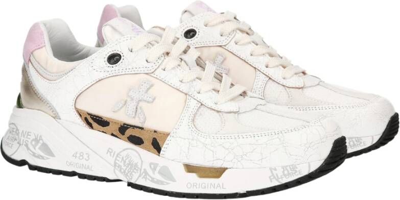 Premiata Witte Sneakers White Dames