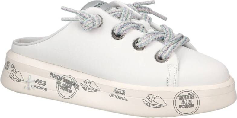 Premiata Witte Sneakers White Dames