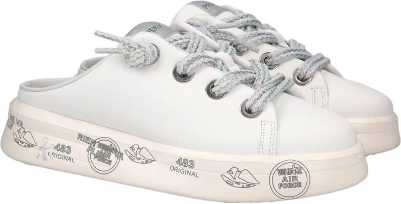 Premiata Witte Sneakers White Dames