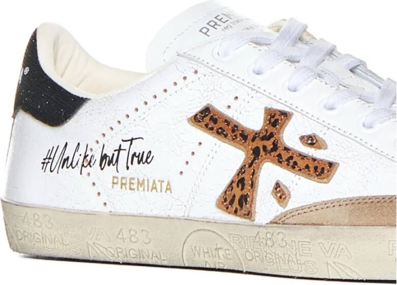 Premiata Witte Sneakers White Dames