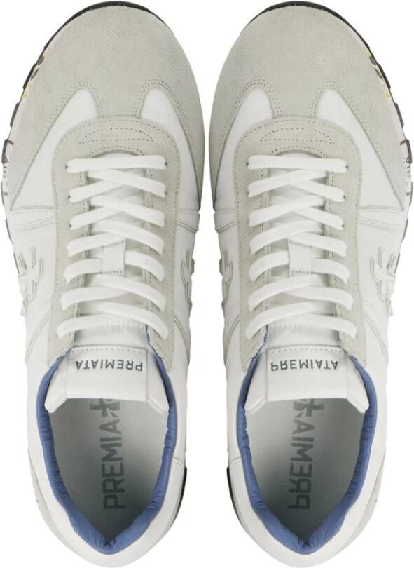 Premiata Witte Sneakers White Heren