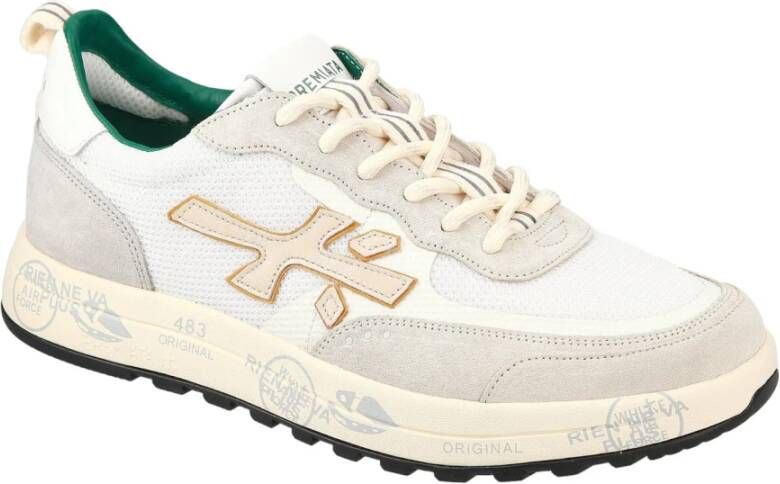 Premiata Witte Sneakers White Heren