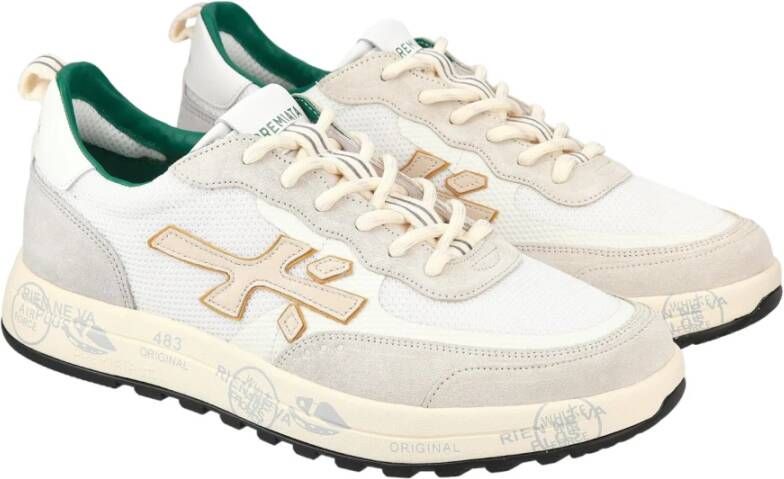 Premiata Witte Sneakers White Heren