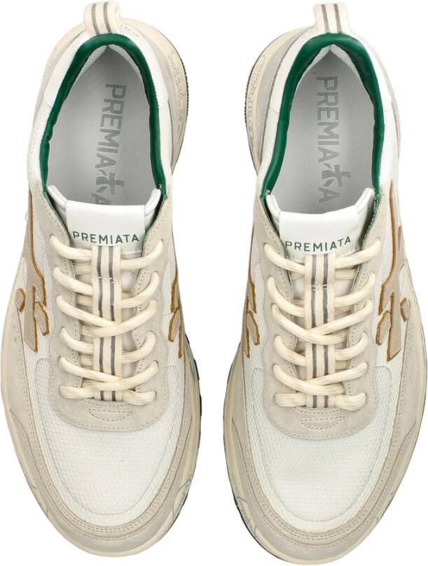 Premiata Witte Sneakers White Heren