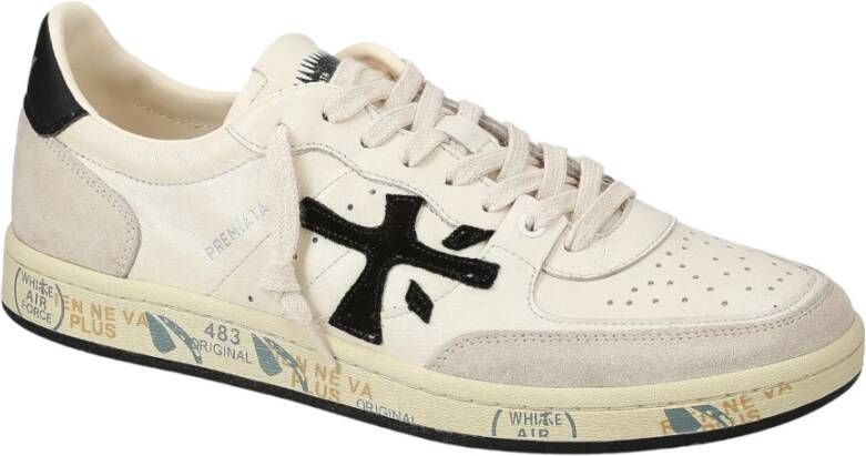 Premiata Witte Sneakers White Heren