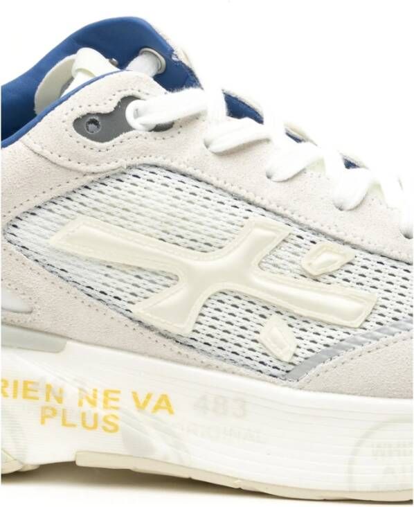 Premiata Witte Sneakers White Heren