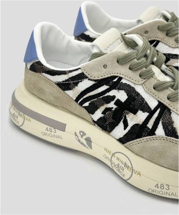 Premiata Zebra Sneaker Cassie Multicolor Dames