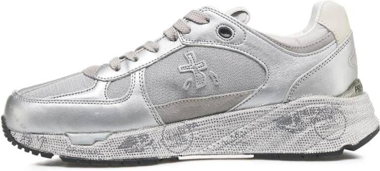 Premiata Zilveren Sneakers Aw24 Damesschoenen Gray Dames