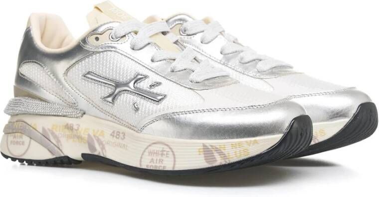 Premiata Zilveren Sneakers Aw24 Damesschoenen Gray Dames