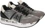 Premiata Zilveren Sneakers Stijlvol Ontwerp Gray Dames - Thumbnail 8