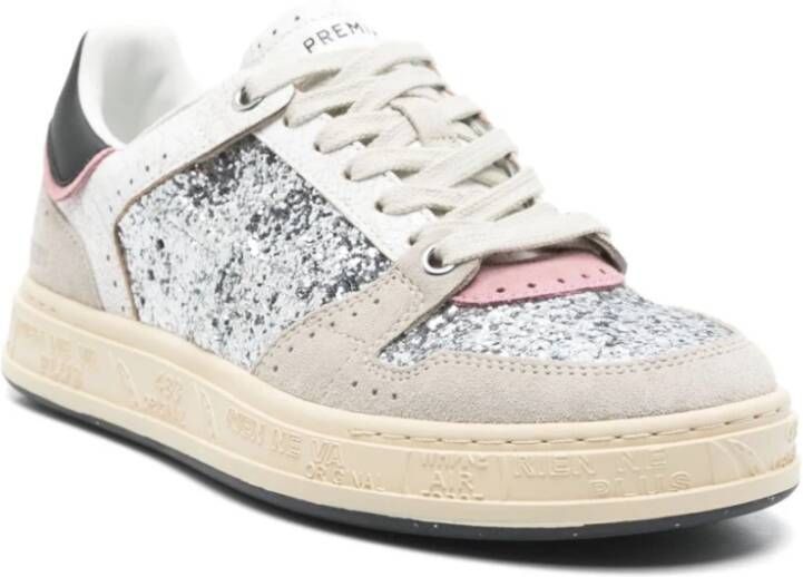 Premiata Zilveren Sneakers voor Vrouwen Gray Dames