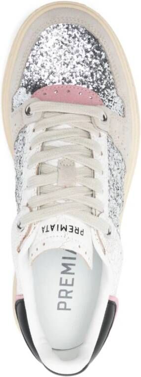 Premiata Zilveren Sneakers voor Vrouwen Gray Dames