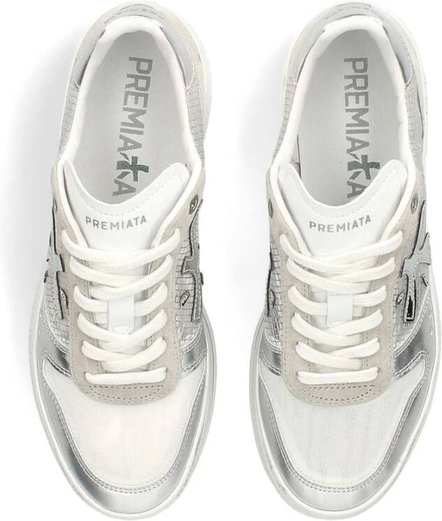 Premiata Zilveren Sneakers voor Vrouwen Gray Dames