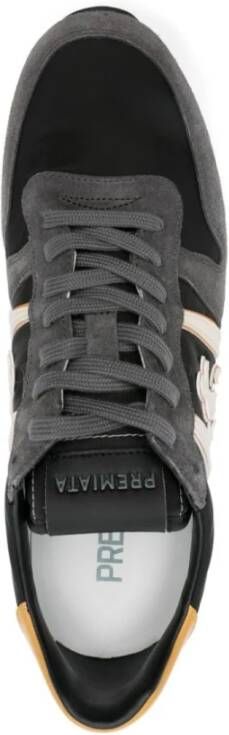 Premiata Zwart Grijs Wit Eric Sneakers Gray Heren