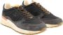 Premiata Zwarte Ergonomische Vetersluiting Sneakers Black Heren - Thumbnail 14