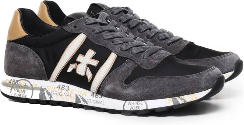 Premiata Zwarte Eric Model Sneakers Black Heren