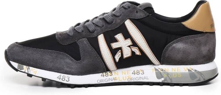 Premiata Zwarte Eric Model Sneakers Black Heren