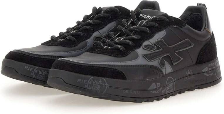 Premiata Zwarte Heren Sneakers Black Heren