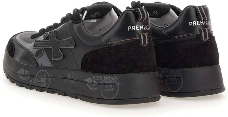 Premiata Zwarte Heren Sneakers Black Heren