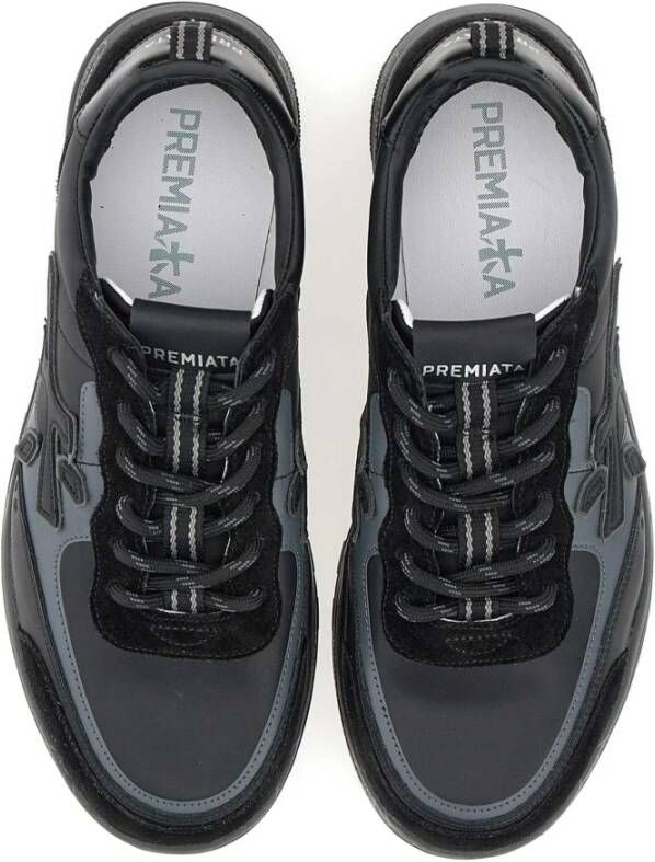 Premiata Zwarte Heren Sneakers Black Heren