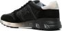 Premiata Zwarte Lander Sneakers Nylon Suède Veters Black Heren - Thumbnail 3