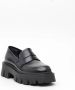 Premiata Zwarte leren mocassin damesschoenen Black Dames - Thumbnail 2