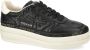 Premiata Zwarte leren sneakers hoge zool Black Dames - Thumbnail 2